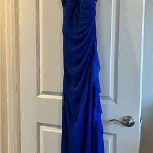 Stacy Sklar Royal Blue Maxi Dress